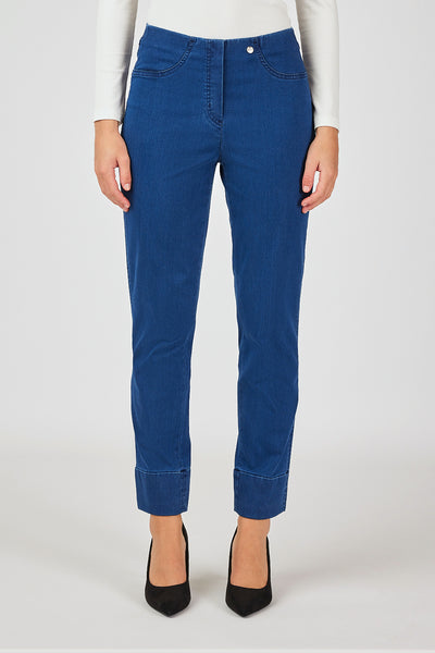 ROBELL BELLA 09 JEANS DEEP COBALT BLUE - Main Image