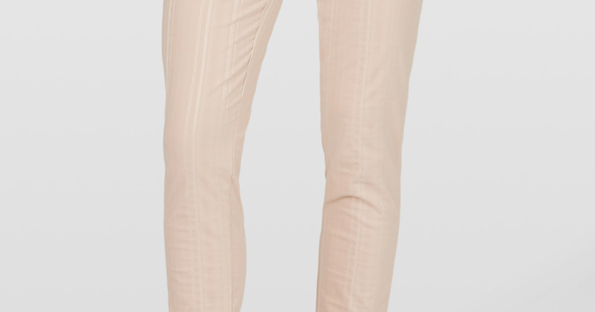 Robell Bella 09 Slim Leg Pull On Trouser With Turn Up Light Blue 611