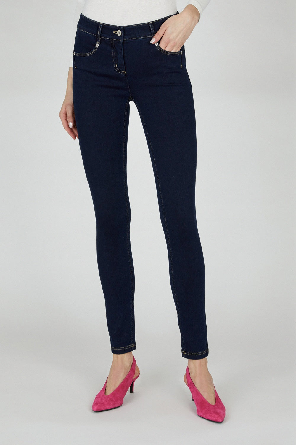 ROBELL STAR JEANS NAVY - Main Image